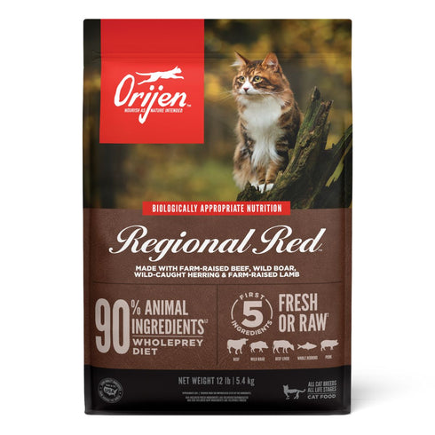 Orijen Animal Supply Orijen Cat Regional Red 12lb - Poudre Pet and Feed Supply